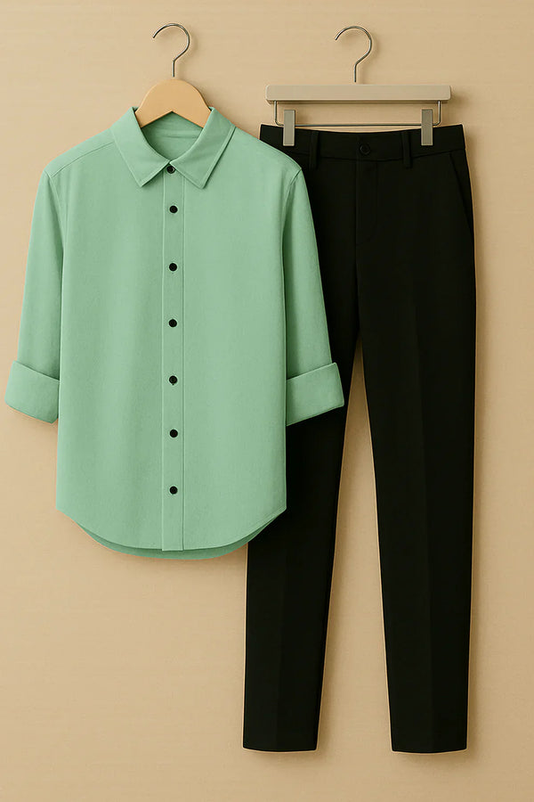 Men's Premium Shirt & Trouser Combo
