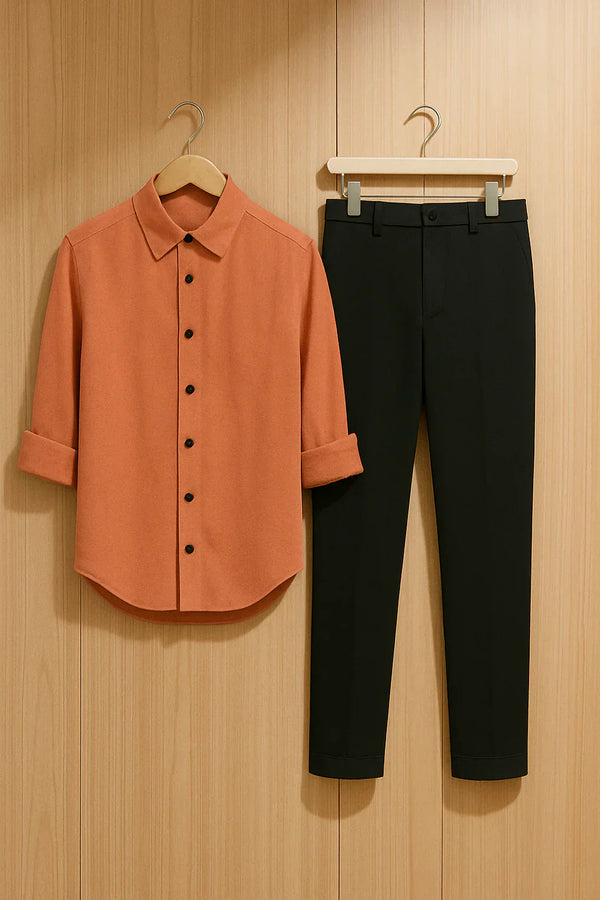 Men's Premium Shirt & Trouser Combo