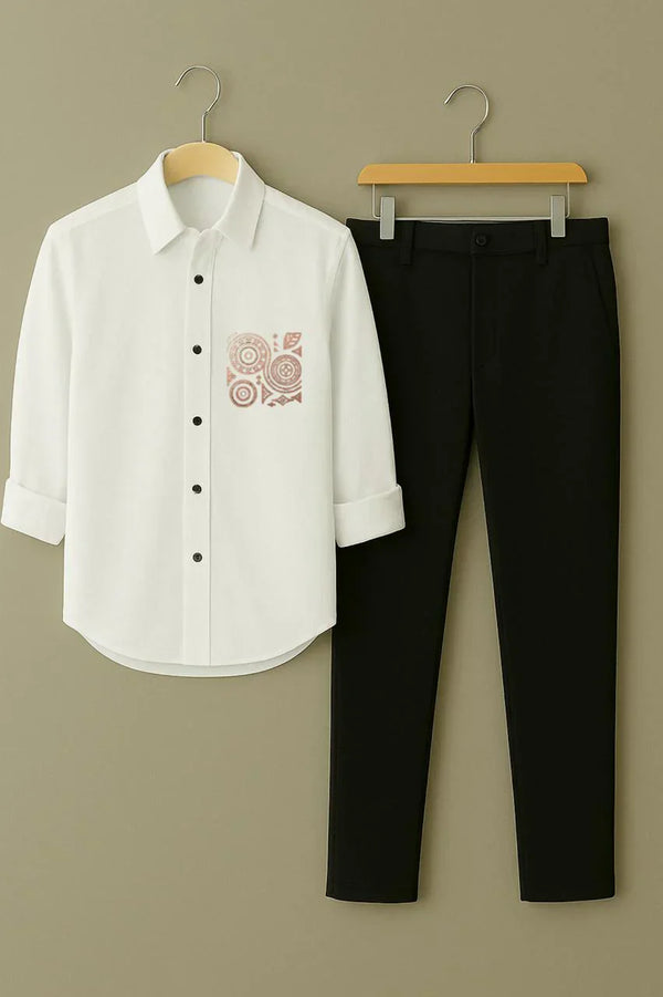 Men's Premium Shirt & Trouser Combo