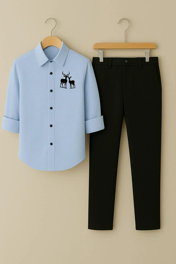 Men's Premium Shirt & Trouser Combo