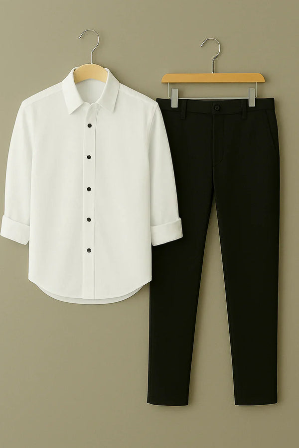 Men's Premium Shirt & Trouser Combo